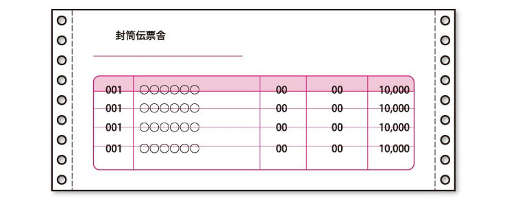 【ドットプリンター用連続伝票のトラブル３】印字がズレる